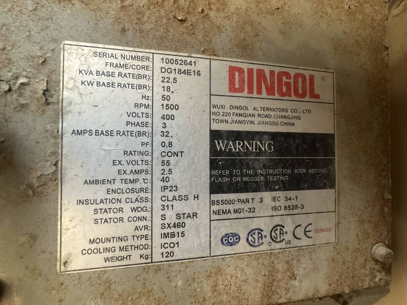 25KW Generator 8
