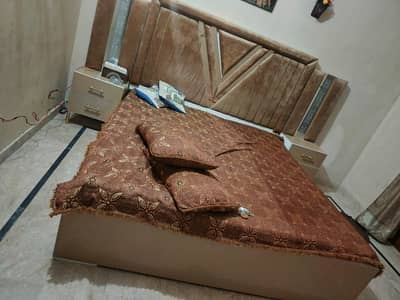 Luxury Bed Set | Complete Bedroom Set | Wooden Bed | Double Bed | Bedr
