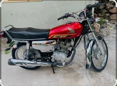 Honda CG 125S slaf start 2022 modal