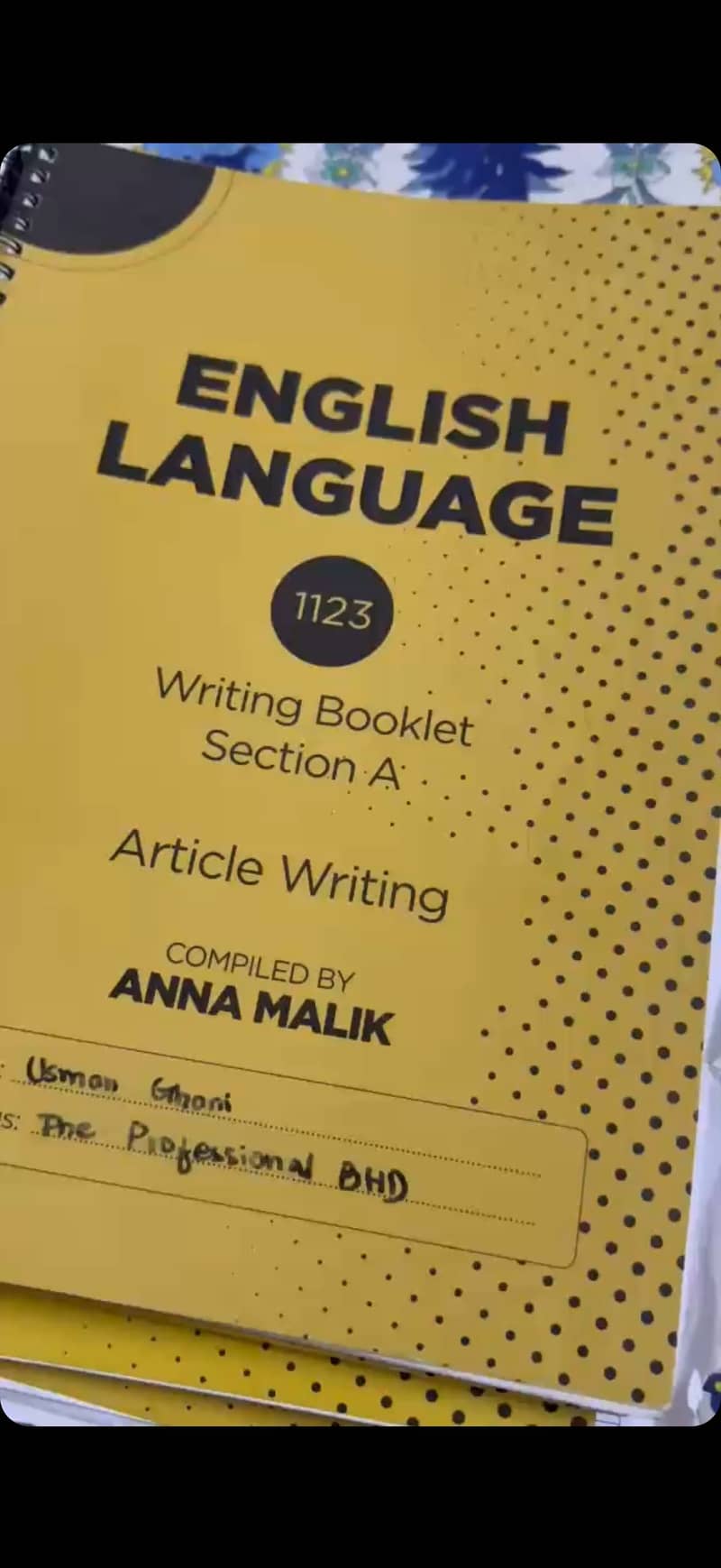 Notes available 2