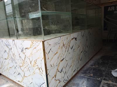 Counter for mobile shops or grocery shop or sports shop etc.
