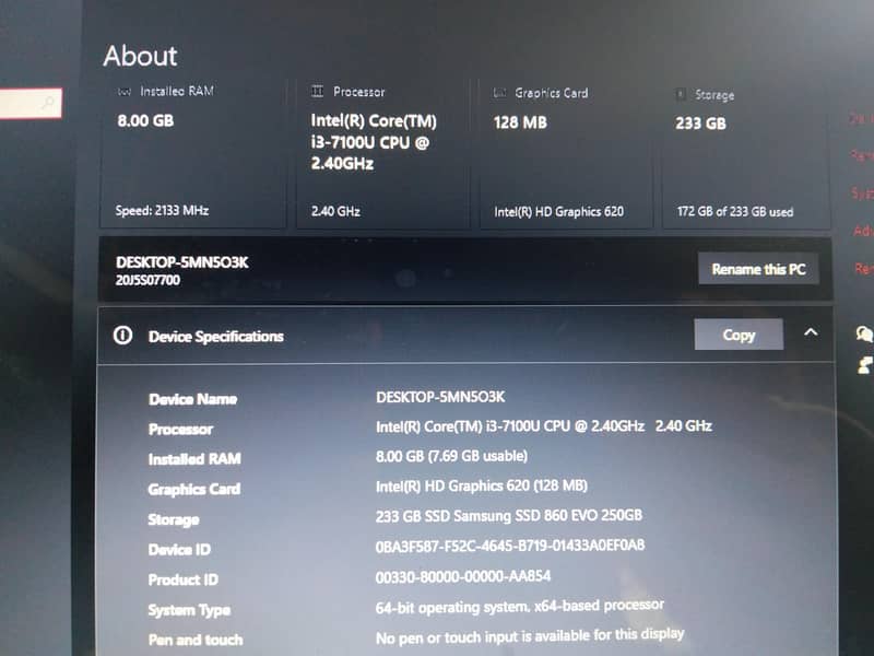 Core i3 7th Generation 0