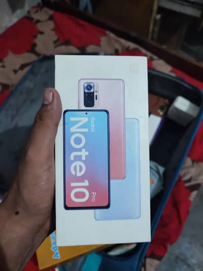 Xiaomi Redmi Note 10 Pro 6/128 non pta  108mp camera exchange PTA only