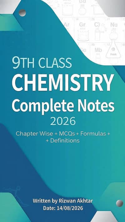 9th class chemistry notes 2026