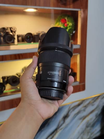 Canon Sigma 35mm f1.4 DG
