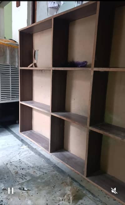 Used kiryana shop racks for sale. size 8x4 (2). including 1 counter