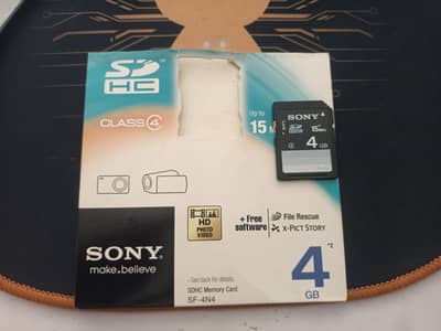 sony sdhc card