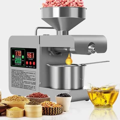 Oil press extracting machine seeds and peanuts