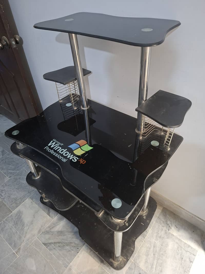 Computer Trolley Table Desk 1