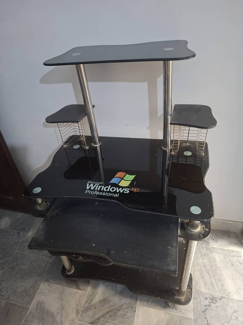 Computer Trolley Table Desk 2