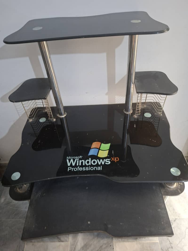 Computer Trolley Table Desk 3