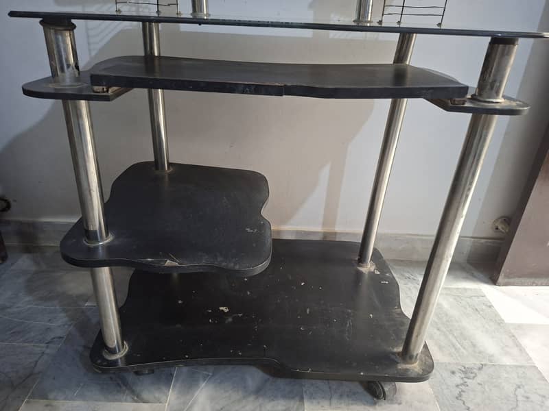 Computer Trolley Table Desk 4