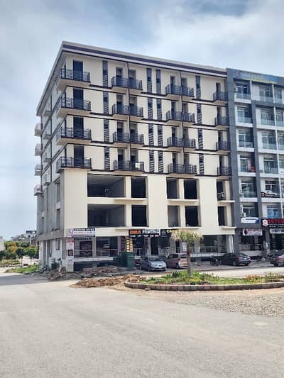 Rented Office With Clear View And Spacious Car Parking In Front Of Building