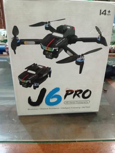 j6 pro drone black colour with camera GPS triple camera