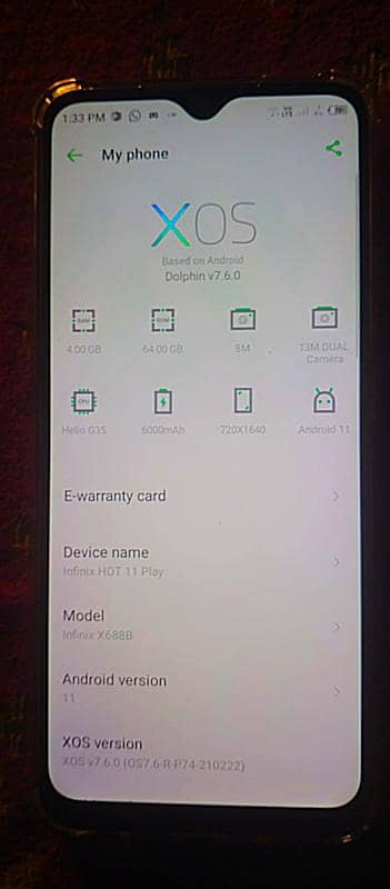 Infinix Hot 11 Play