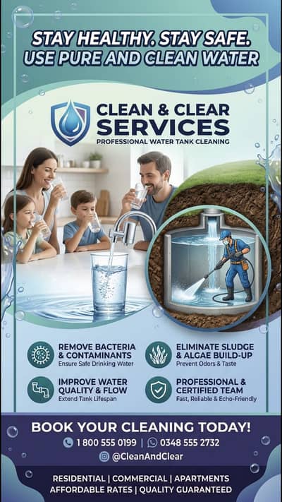 CLEAN AND CLEAR TANK CLEANING SERVICES