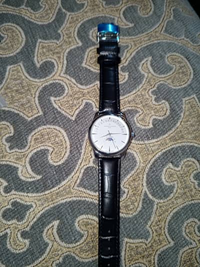 Vacheron constantin semi automatic moonphase watch and masterlock