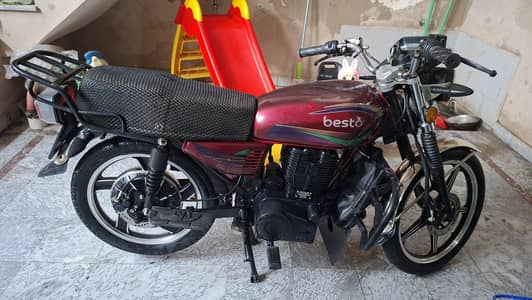 Besto CG1500 ev Electric bike 120km range Lithium battery 2month ued