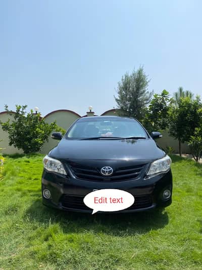 Toyota Corolla GLI 2013