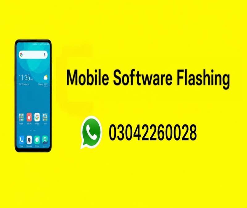 mobile software flashing 0