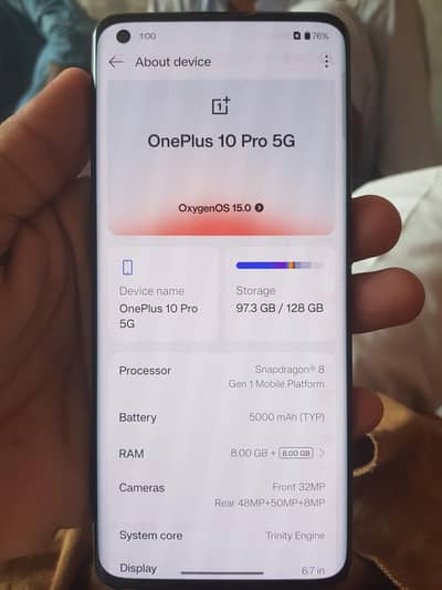 One Plus 10 Pro