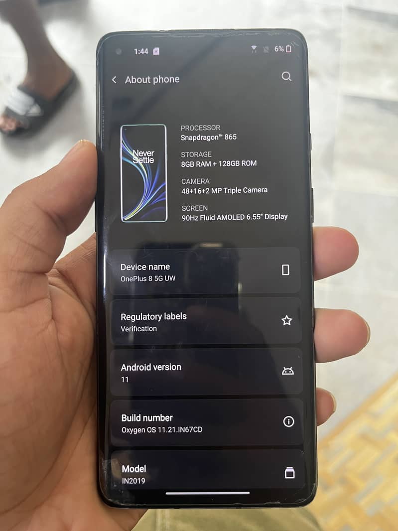 One Plus 8 5