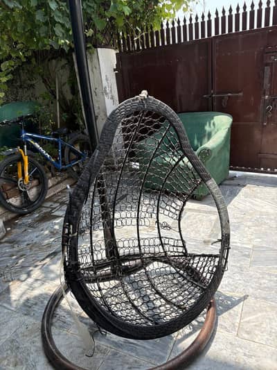 hanging swing chairs with stand for sale