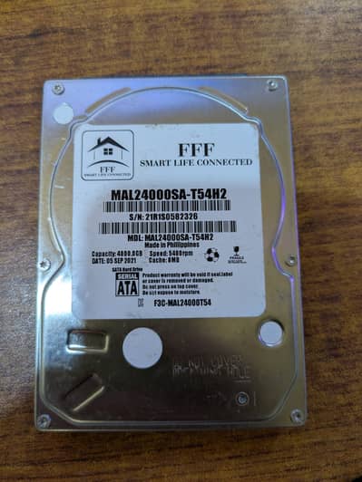 4 TB HDD 2.5 Inch Hard DIsk 100 Percent Health