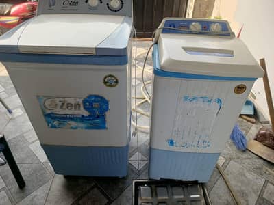 washing machine & dryer
