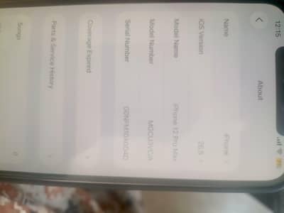 Apple iPhone 12 Pro Max pics bettery hath