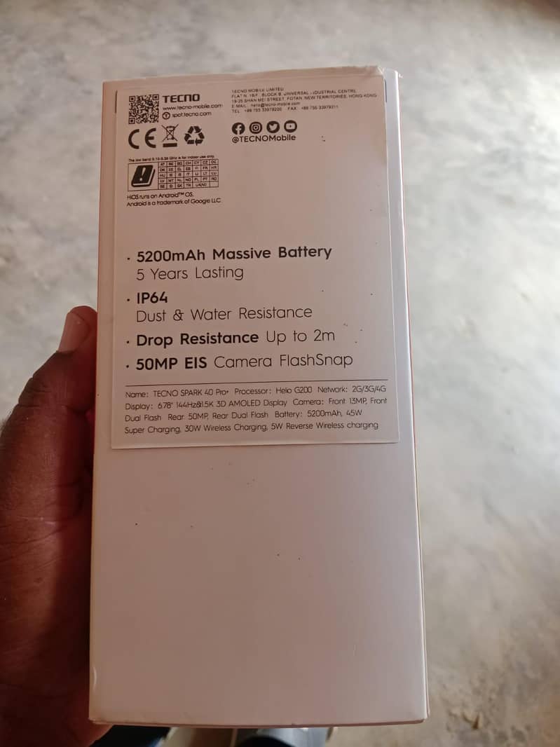 Tecno spark 40 Pro 3