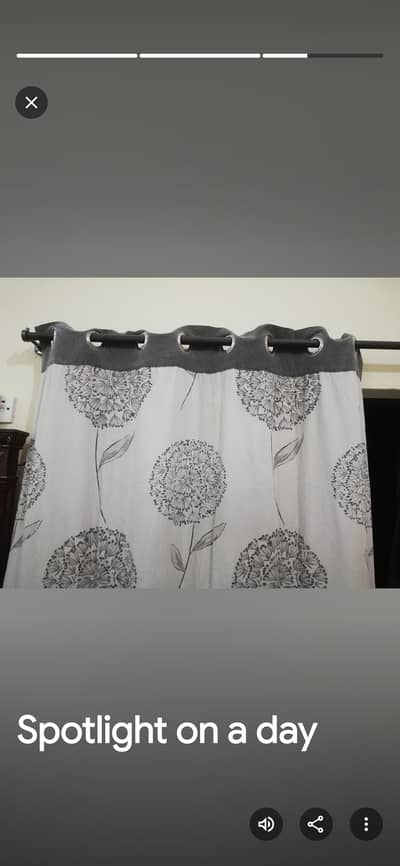 Nishat single curtain