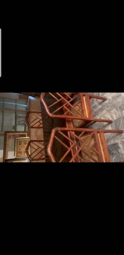 Dinning Table With 6 Chairs Solid Wood