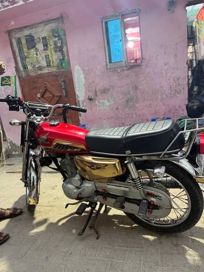 honda 125 self start gold edition 2024