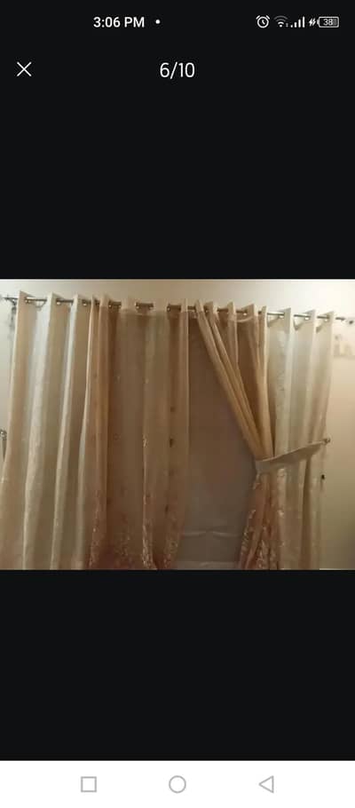 Blind & curtains set