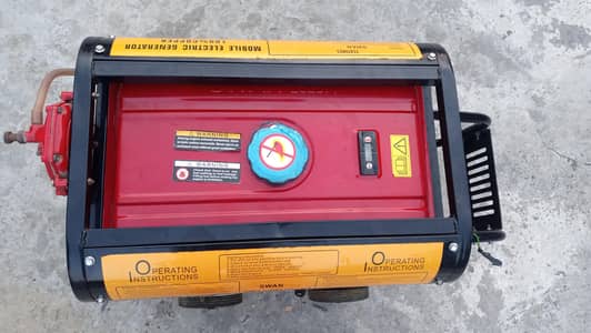 SWAN Gernator SW550E new condition petrol gas dono pa chal ta ha