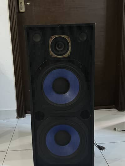 5 speakers including Dual 10 inches woofer Bluetooth and mic options