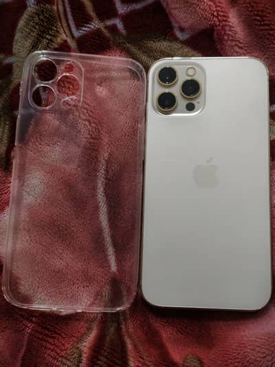 Apple iPhone 12 Pro Max PTA Approved only set Gold color