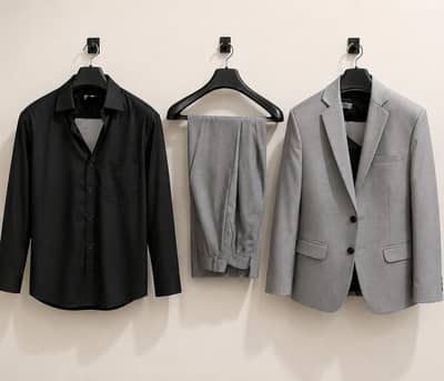 NEW PANT COAT FOR SALE 3 PIECE GREY COLOR
