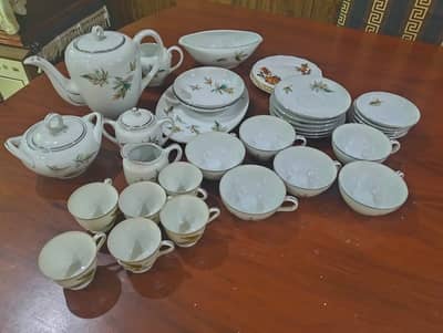 Vintage 1965 Made in Japan Porcelain Tea & Coffee Set