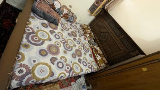 Premium wooden bedroom Furniture Set | Bed + Wardrobe+ Dressing + Cab
