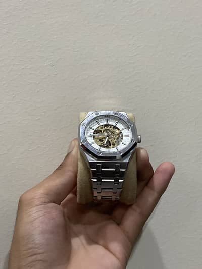Viguer Automatic Skeleton Watch Heavy Weights 195 gram