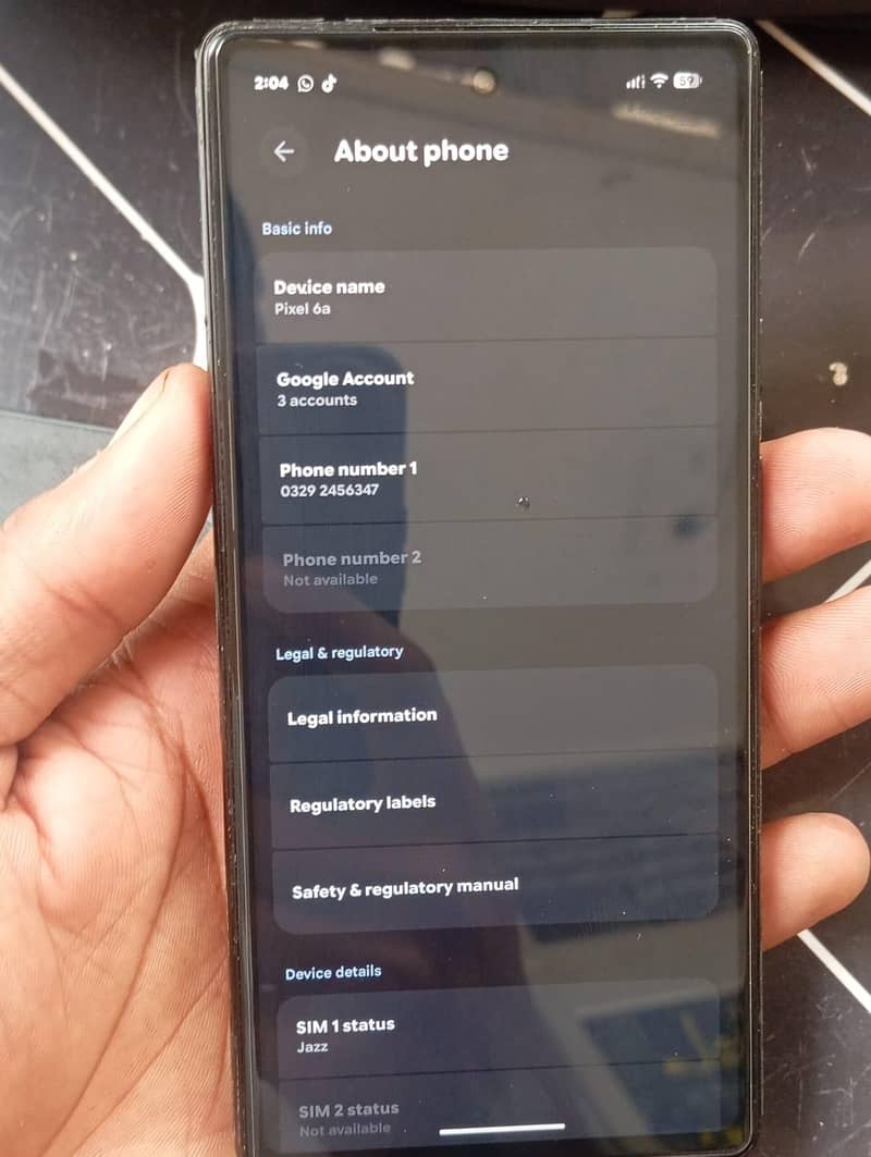 Google Pixel 6a 1
