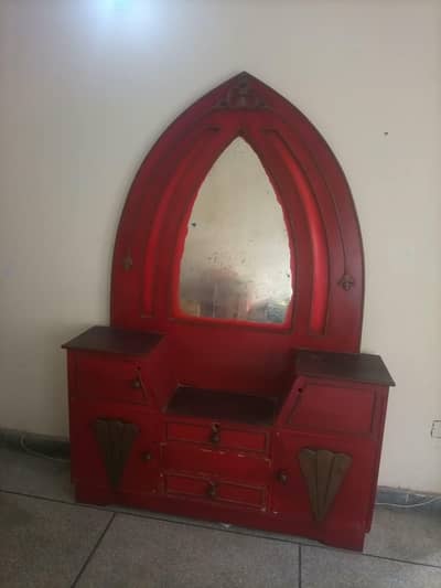 Tali wood big size dressing table