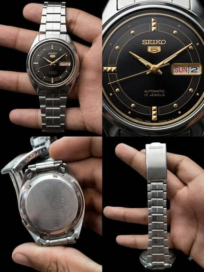 Seiko 5 automatic, 17 jewels
