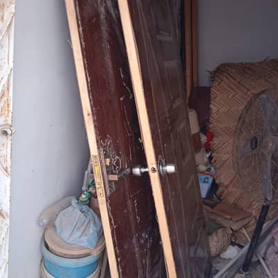 Two door with locks are available