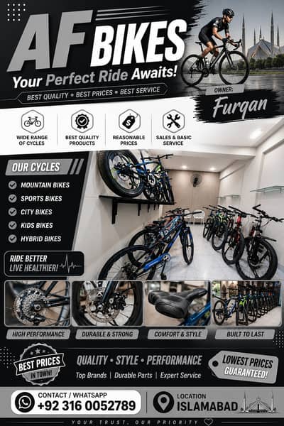 Cycles AF Premium Cycles for Every Ride | Mountain Sports City & Kids