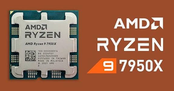 16 Core Processor AMD7950X+ ASUS B560M Motherboard + 16 GB DDR5 RAM