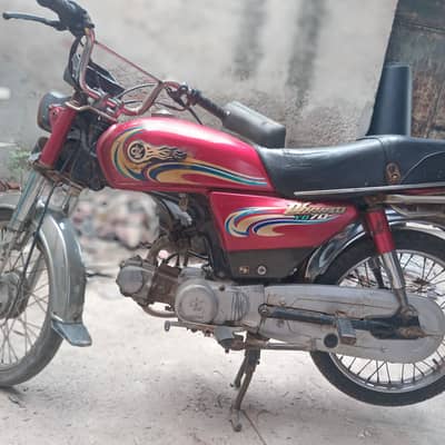Dhoom bike all okay patrol average 62km good running