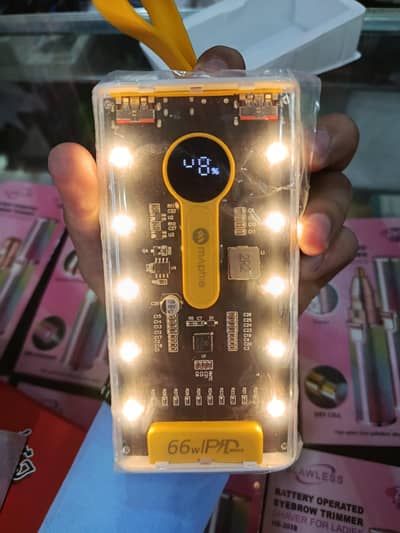 Maphie Original 20000Mah Fast charhing Powerbank with led lights